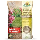 Neudorff Bentonit SandbodenVerbesserer – Bio Sandbodenverbesserer zur nachhaltigen Verbesserung von leichten und sandigen Böden, 20 kg für 400 m²