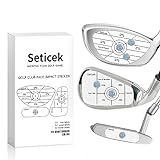 Seticek Professionelles Golf-Schlagband, 150 Stück, Selbstlehrende Sweet-Spot- und Konsistenzanalyse, verbessert die Golfschwung-Genauigkeit und D