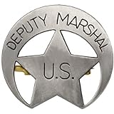 Denix Sheriffstern US-Deputy US-Marshal Stern messingfarb