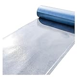 GOCHUSX Polycarbonatplatte, 0,8 Mm Terrassendach-Glasfaserplatte Für Den Außenbereich, Verkleidungs-Dekorationsabdeckung Aus Glasfaser Für Gewächshausfenster, Anpassbar (Farbe : Clear-0.8mm, Größe :