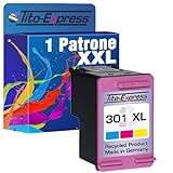 Tito-Express 1 Druckerpatrone kompatibel mit HP 301 XL 301XL Color für Envy 4500 5530 4502 4507 OfficeJet 2620 4630 4632 DeskJet 2540 1000 1010 1050 1050A aus der PlatinumS