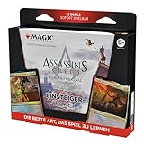Magic: The Gathering – Assassin’s Creed – Einsteigerpaket | Lerne Magic mit 2 Assassin’s Creed Themendecks | Sammelkartenspiel für zwei Spieler ab 13 (deutsche Version)