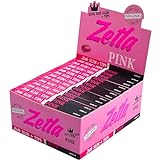 Rolling Papers Zetla Pink + Filter K/S Slim - Zigarettenpapier 26 Heftchen 33 B