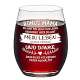 Joymaking Muttertagsgeschenke für Mama, Mama Geschenk, Muttertagsgeschenk, Weingläser Geschenke für Mama, Geschenk zum Muttertag Geburtstag Weihnachten 450ml…