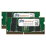PHS-memory 32GB (2x16GB) Kit RAM Speicher kompatibel mit Apple iMac Core i9 3.6GHz 27-Zoll (5K, Early 2019) DDR4 SO DIMM 2666MHz PC4-2666V-S