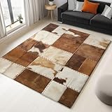 Teppich Carpet Dunkelgelb Design ideal Patchwork- Patchwork-Teppich Wohnzimmer Esszimmer und Außenbereich In- und Outdoor 160 x 230