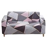 Jimenez Stretch-Sesselbezug, Bedruckte Sofabezug, Elastische Sofabezug, SofabezüGe MöBelschutz Polyester Doub