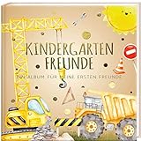 Kindergartenfreunde - BAUSTELLE: ein Album für meine ersten Freunde (Freundebuch Kindergarten 3 Jahre) PAPERISH®