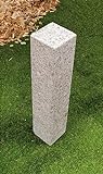TrendLine Palisade Granit 50 x 10 x 10 cm grau geflammt Kanteneinfassung