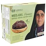 NABALI FAIRKOST FÜR ALLE Medjool Medjoul Datteln aus Palästina - 100% naturell vegan aromatisch traditionell frisch & orientalisch I ohne Konservierungsstoffe (1 KG)