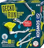 KOSMOS 620950 Gecko Run, Starter Set, Erweiterbare Kugelbahn für Kinder, Vertikale Kugelbahn, Murmelbahn, Lernspielzeug und Konstruktionsspielzeug ab 8 J