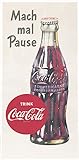 Biller Antik Mach mal Pause Coca Cola Getränk Marke Werbung Plakat Kunstdruck Werbung 428