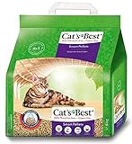 Cat's Best Smart Pellets, 100 % pflanzliche Katzenstreu, innovative Klumpstreu für Katzen aus antihaftenden Aktiv-Holzfasern – stoppt das Heraustragen, 5 kg/ 10