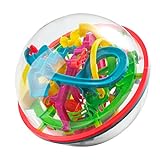 ADDICTABALL - 3D Kugellabyrinth 20 cm, 3D Puzzle Ball mit 138 Etappen, Kugelspiel, Geschicklichkeit Labyrinth Puzzle Ball, Geschenke, Geduldspiele für Kinder und Erwachsene ab 6 J