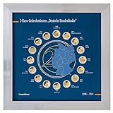 Leuchtturm Präsentationsrahmen PRESSO - Alu-Design für 16 2-Euro-Gedenkmünzen der Bundesländer-S