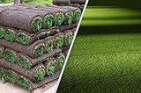 Rollrasen – 30m² echter Fertigrasen - Sorte: Premium Schattenrasen - Vorgedüngt - Frisch geschält - Gekühlt Geliefert (10 bis 500 qm verfügbar)