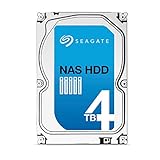 Seagate NAS HDD - 4 TB - interne Festplatte, ST4000VN000 (3,5 Zoll), 5900rpm, 64 MB Cache, SATA III für NAS-Betrieb