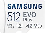 512GB Micro-SD Speicherkarte für Samsung Tab S7, S7+, S7 FE, Tab S6 lite, A7, A7 lite, Tab A8 Tablet PC + Digi Wipe Cleaning C