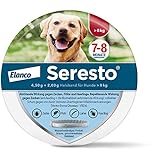 Elanco Seresto® Halsband für große Hunde ab 8 kg: 7 bis 8 Monate wirksamer Schutz gegen Zecken und Flöhe, Länge 70 cm, 4,50 g + 2,03 g