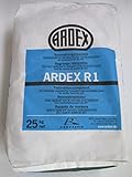 ARDEX R1 Renovierungsspachtel 25kg mit ARDURAPID-EFFEKT. Enthält Zement. Zum Glätten und Spachteln von Wand- und Deckenflächen im Renovierungs- und Neubaub
