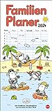 sheepworld Familienplaner 2024. Familienkalender mit 5 Spalten. Liebevoll illustrierter Familien-Wandkalender mit Schulferien und Stundenp