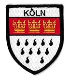 Aufnäher Wappen Köln bestickt Stadt Köln Deutschland zum Aufbüg