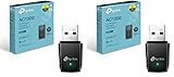 TP-Link Archer T3U AC1300 USB WLAN Stick Adapter (bis zu 867 Mbit/s auf 5GHz und 400 Mbit/s auf 2,4GHz, USB 3.0, MU MIMO, Kompatibel mit Windows 11/10/8.1/8/7/XP, Mac OS 10.15 und frü
