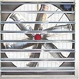 JYDQM Küchentoilette Abluftventilator Jalousie Fenster Abluftventilatoren Luftlüftungszug Gebläse Fenster Metall Absaug