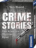 KOSMOS 695224 Veit Etzold - Crime Stories, Das kreative Thriller-Spiel, Krimi Kartenspiel, spannende Rätsel ab 16 J
