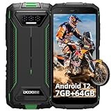 DOOGEE S41 Pro (2024) Outdoor Handy Ohne Vertrag, 6300 mAh, 7GB RAM+64GB/ 1TB Erweiterbar ROM, Android Outdoor Smartphone 5,5 Zoll HD+ IP68/P69K, 13MP DREI Kameras, 4G Dual SIM NFC/OTG/GPS-Grü