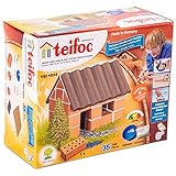 Teifoc TEI 1024 Steinbaukasten - Kleines Einfamilienhaus, M