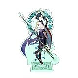 Genshin Impact Acrylic Stand Figure Xiao Cosplay Liyue Anime Figures Acrylic Peripheral Ornaments Collections for F