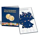 Leuchtturm 300408 PRESSO Münzalbum für 16 deutsche 2€ Gedenkmünzen der Bundesländer - 2 Euroserie Deutsche B