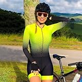 TRIEB Damen-Radsportanzug, Triathlon-Anzug, Sommer-Langarm-Radtrikot-Overall, schnell trocknendes Berg-Sweatshirt (Color : 05, Size : X-Large)