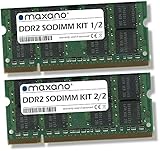 Maxano 8GB Kit (2x4GB) RAM kompatibel mit Acer Aspire 8920, 8920G DDR2 667MHz SODIMM Arbeitssp