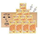 10er Pack (10x20g) Bento Mix Meeresfrüchte Snack Laab Geschmack (Papa Vo®)