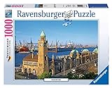 Ravensburger Puzzle 19457 - Hamburg - 1000 Teile Puzzle für Erwachsene und Kinder ab 14 Jahren, Stadt-Puzzle von Hamburg