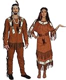 MAYLYNN Kostüm Indianerin Indianer Indianerkostüm Noya, Damen Größe L
