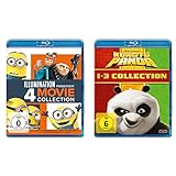 Ich - Einfach unverbesserlich 1-3 & Minions [Blu-ray] & Kung Fu Panda 1-3 [Blu-ray]