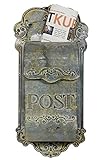 Briefkasten Post Zink Vintage Postkasten Rostig patiniert L