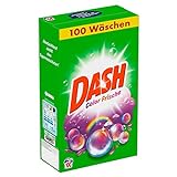 Dash Colorwaschmittel Pulver Color Frische, 6,5 kg - 100 Waschladungen, 1er Pack (1 x 6,5 kg)