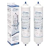 Aqualogis kompatibel Kühlschrank Wasserfilter für Samsung DA29-10105J HAFEX/EXP WSF-100 Aqua-Pure Plus (Nur Externer Filter) (2 Stück)