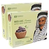 NABALI FAIRKOST FÜR ALLE Medjool Medjoul Datteln aus Palästina - 100% naturell vegan aromatisch traditionell frisch & orientalisch I ohne Konservierungsstoffe (10 Kg)