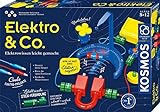 KOSMOS 620639 Elektro & Co. Elektro-Wissen leicht gemacht, Einsteiger-Experimente zu Strom, Magnete, Elektro-Magnetismus, Experimentierkasten für Kinder ab 8-12 J