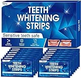 White Stripes Bleaching Zähne Stripes Zahnaufhellung Bleaching Stripes 28 Teeth Whitening Strips, Zahnbleaching Set Weiße Zähne zuhause Non Sensitive mit Minzgeschmack