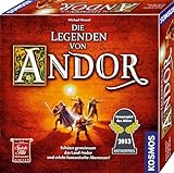 KOSMOS 691745 Die Legenden von Andor - Das Grundspiel, Kennerspiel des Jahres 2013, kooperatives Fantasy-Brettspiel ab 10 J