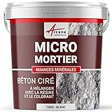 MIKROMÖRTEL GEGLÄTTETER BETON - NUANCES MINERALES - 7,5 kg