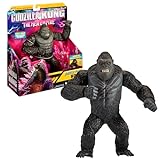 MONSTERVERSE - Godzilla x Kong, 18 cm große bewegliche Figur, mit Geräuschen mit Geräuschen und Kieferbewegung, Kong, für Kinder ab 4 Jahren, MN3053