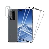 Rcokas für [2+2 Stück Panzerglas Huawei P40 Pro Kameraschutz Schutzfolie Huawei P40 Pro Schutz Displayschutz [9H][HD Displayschutzfolie][Ultra-klar][Blasenfrei]