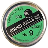 DJ Round Balls Punktkugeln No.09, Kal. 4,4mm / Cal.173, 600 STK. in der Schraub